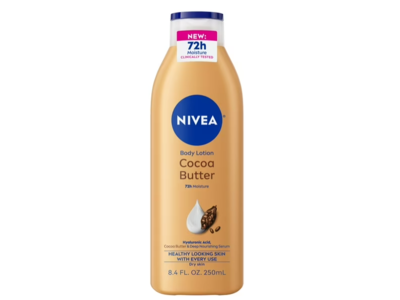 Nivea Body Lotion, Cocoa Butter, 8.4 fl oz/250 mL