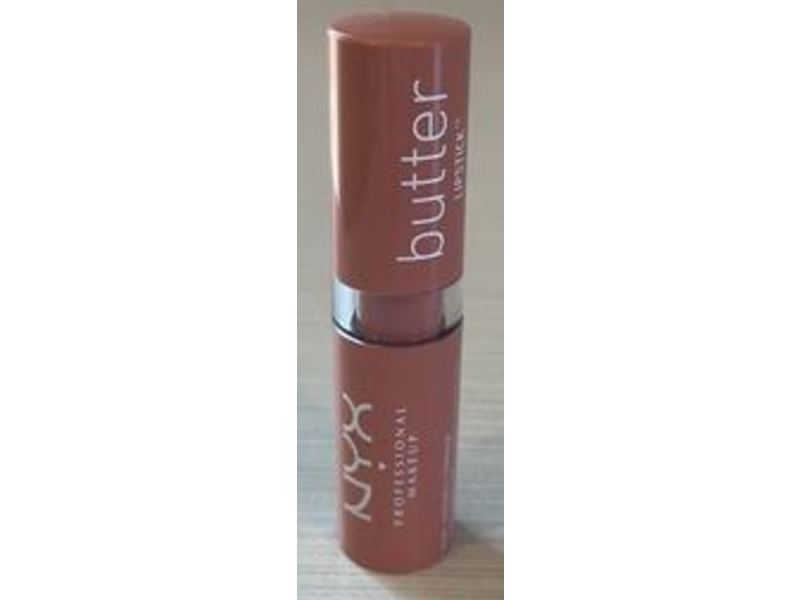 NYX Professional Makeup Butter Lipstick, Snow Cap, 0.16 oz/4.5 g