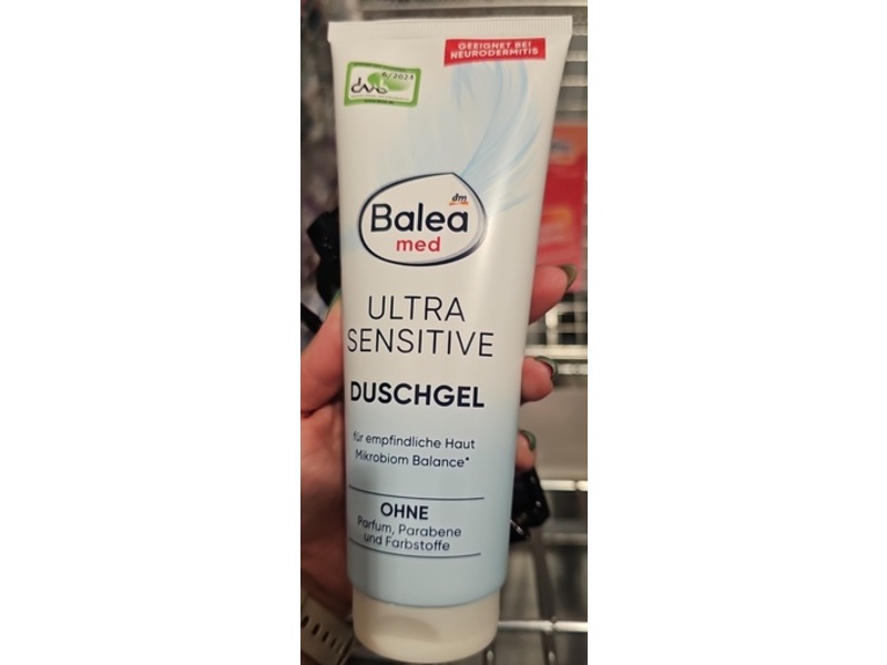 Balea Med Ultra Sensitive Shower Gel , 250 mL