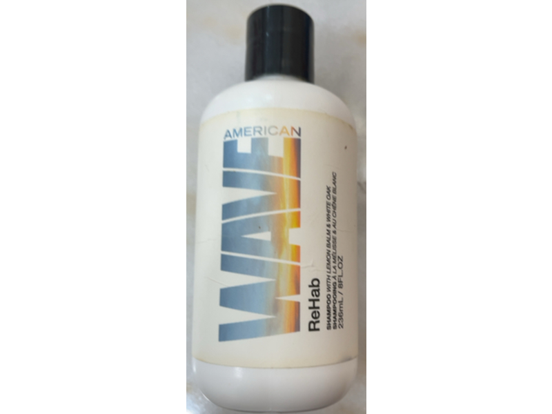 American Wave Rehab Shampoo, Lemon Balm & White Oak, 8 fl oz/236 mL