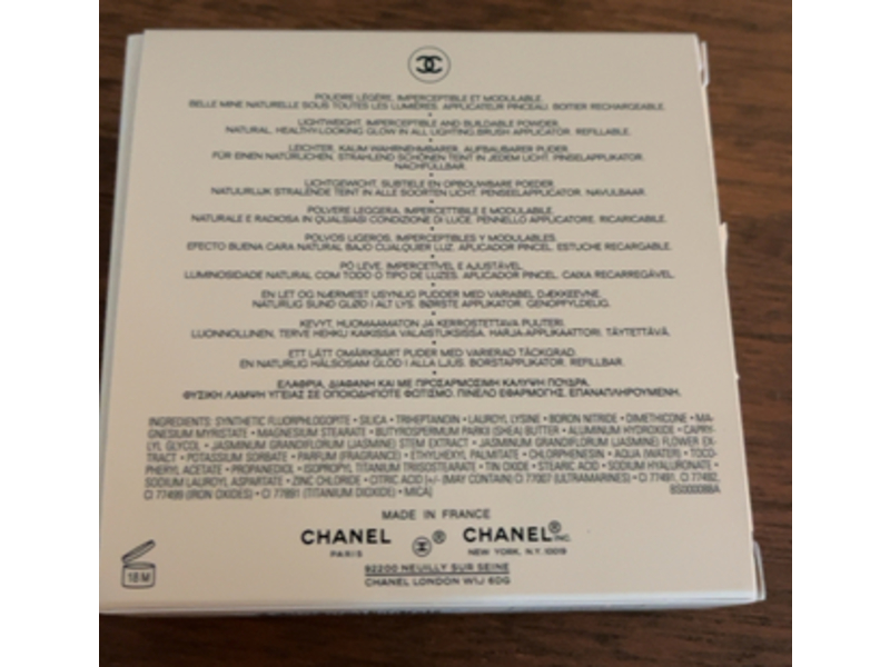 Chanel Les Beiges Glow Sheer Powder, B20, 0.42 oz/12 g