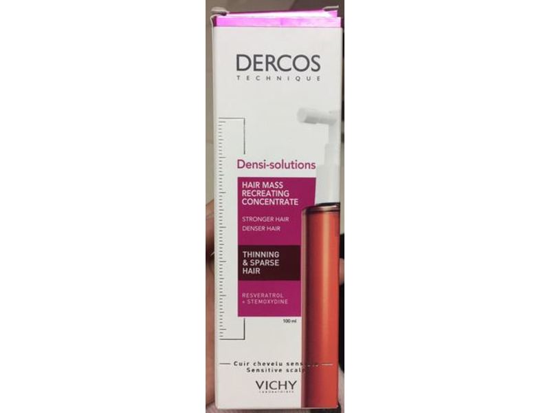 Vichy Dercos Densi-Solutions Hair Mass Recreating Concentrate, 100 mL
