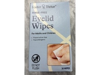 Foster & Thrive Eyelid Wipes, 30 Wipes, Pack Of 3 - thumbnail 2