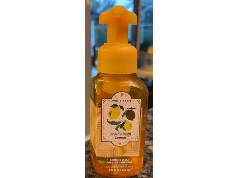 Bath & Body Works Gentle & Clean Foaming Hand Soap, Fresh Amalfi Lemon, 8.75 f oz/259 mL