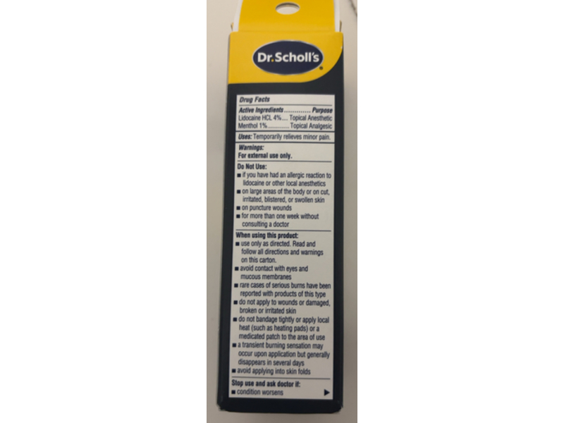 Dr. Scholl's Foot Pain Relief Liquid Roll-On, 3 fl oz/88 mL