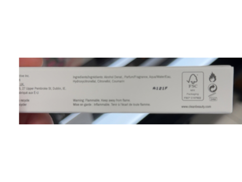 Clean Reserve Eau De Parfum, Sparkling Sugar, 0.33 oz/10 mL