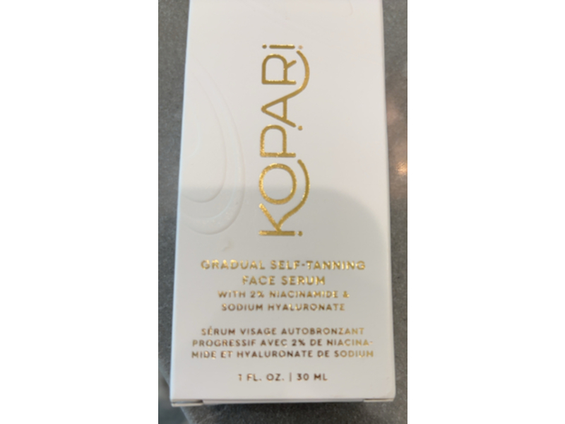 Kopari Gradual Self-Tanning Face Serum, 1 fl oz/30 mL