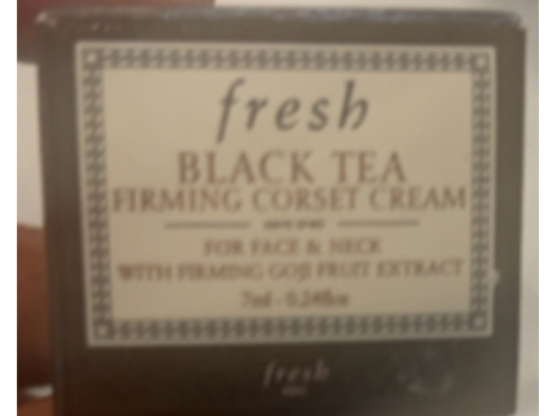 Fresh Black Tea Firming Corset Cream, 0.24 oz/7 mL
