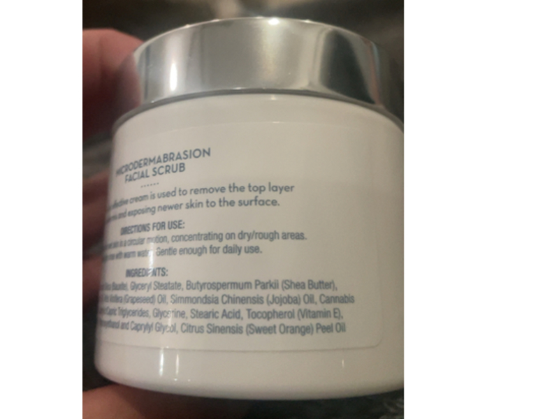 Naples Soap Company Microdermabrasion Facial Scrub, 3.4 fl oz/100 mL