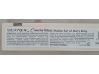 Silkygirl Crunchy Licious Shadow Bar, 02 Fruity Berry, 10 g - thumbnail 3