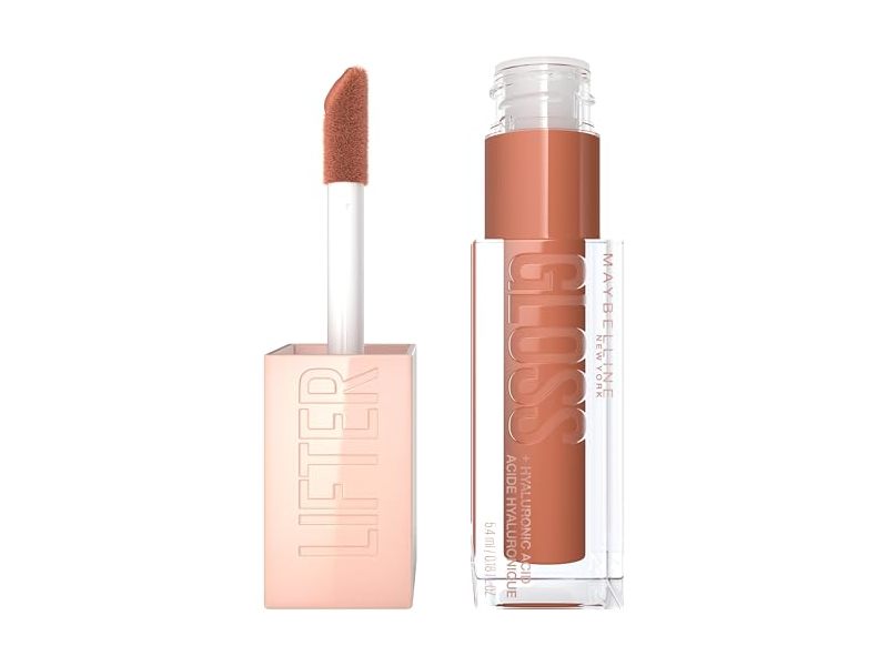Maybelline New York Lifter Gloss, 27 Toffee, 0.18 fl oz/5.4 mL