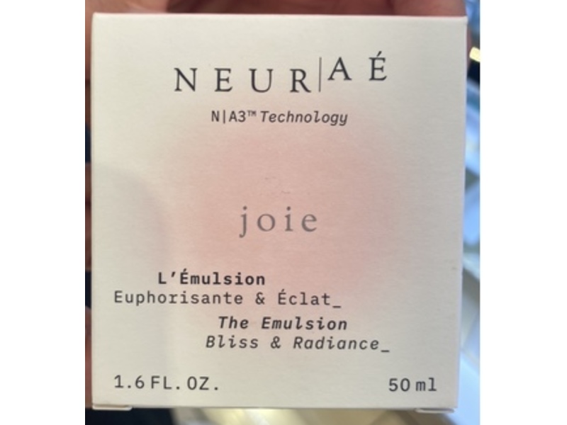 Neurae Joie The Emulsion, Bliss & Radiance, 1.6 fl oz/50 mL