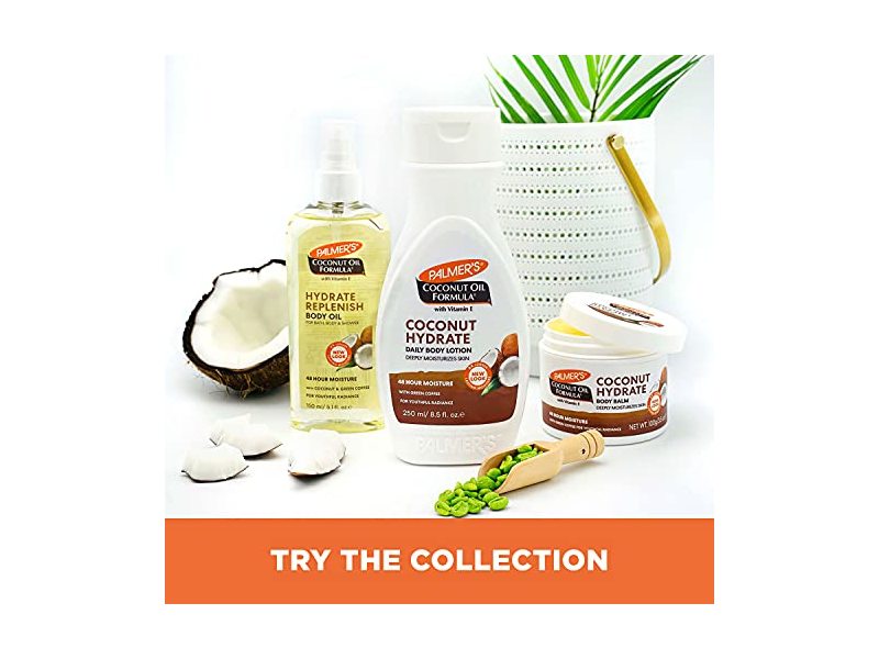 Palmer's Coconut Oil Formula Body Oil, Vitamin E, 8.5 oz/250 mL