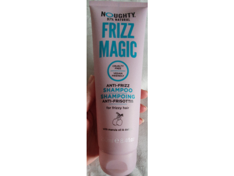 Noughty Frizz Magic Anti-Frizz Shampoo, Marula Oil, 8.4 fl oz/250 mL