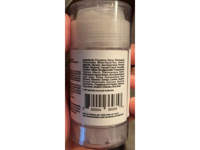 Bravo Sierra Deodorant, Unscented, 3.2 oz