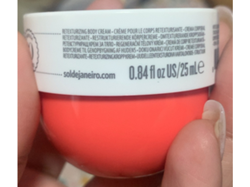 Sol De Janeiro Bom Dia Bright Body Cream, 0.84 fl oz/25 mL