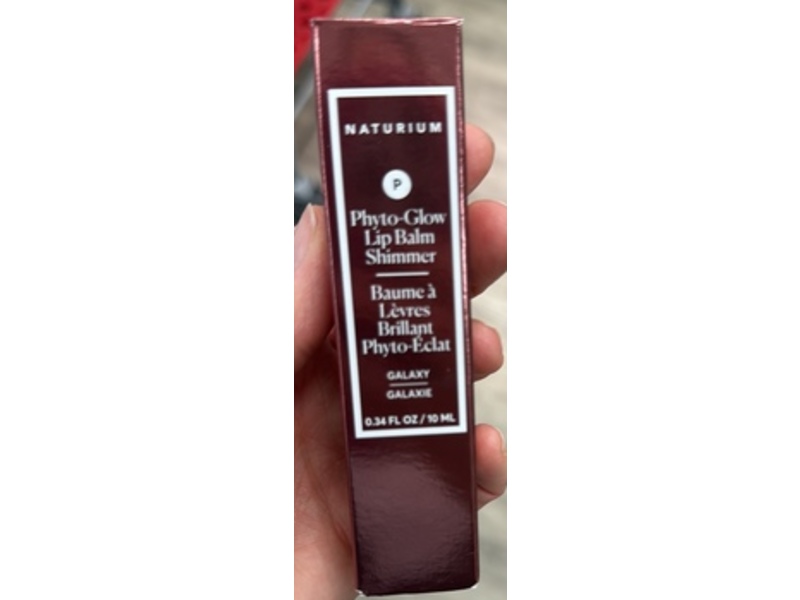 Naturium Phyto-Glow Shimmer Lip Balm, Galaxy, 0.34 fl oz/10 mL