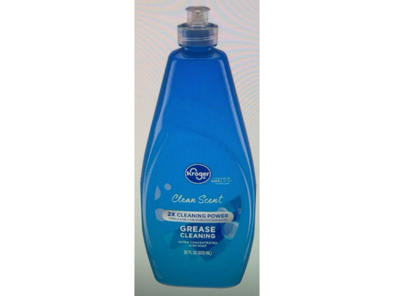Kroger Grease Cleaning Dish Soap, Clear, 28 fl oz/828 mL