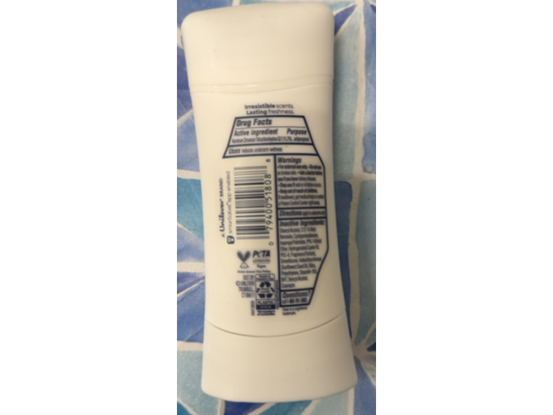 Dove Beauty Limited Edition Holiday Treat Antiperspirant, Hot Cocoa Swirl, 2.6 oz/74 g