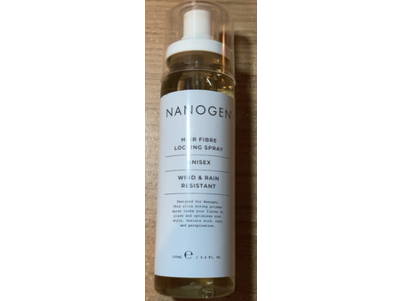 Nanogen Hair Fibre Wind & Rain Resistant Locking Spray, 3.4 fl oz/100 mL