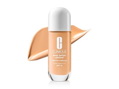 Clinique Even Better Clinical Vitamin Makeup, SPF 45, Light Medium Warm 1, 1 fl oz/30 mL