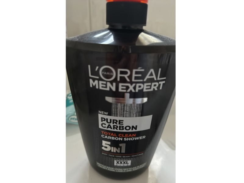 L'oreal Paris Men Expert Pure Carbon Shower Gel, 1 L
