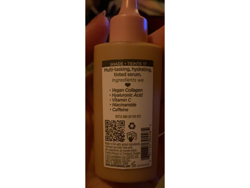 Pacifica Beauty Kind Tint Tinted Serum, 17, 1 fl oz/29 mL