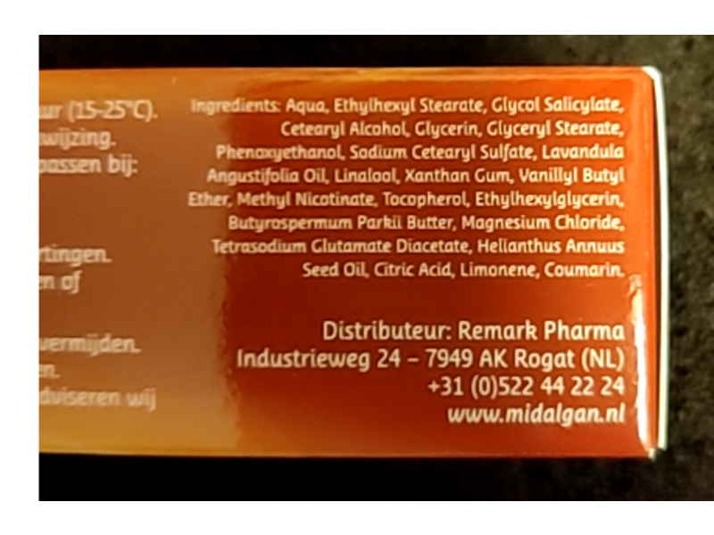 Midalgan Extra Warm + Magnesium Cream, 60 g