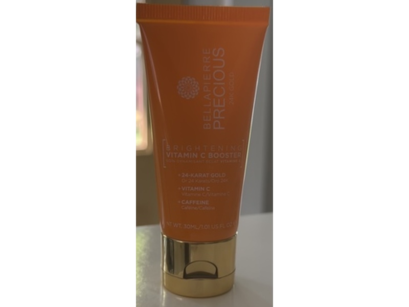 Bellapierre Precious Brightening Vitamin C Booster, 24K Gold, Vitamin C, Caffeine, 1.01 fl oz/30 mL