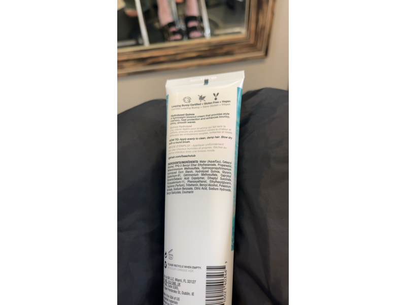 Igk Beach Club Bouncy Blowout Cream, 4.5 fl oz/133 ml