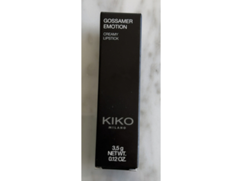 Kiko Milano Gossamer Emotion Creamy Lipstick, 103 Powder Pink, 0.12 oz/3.5 g