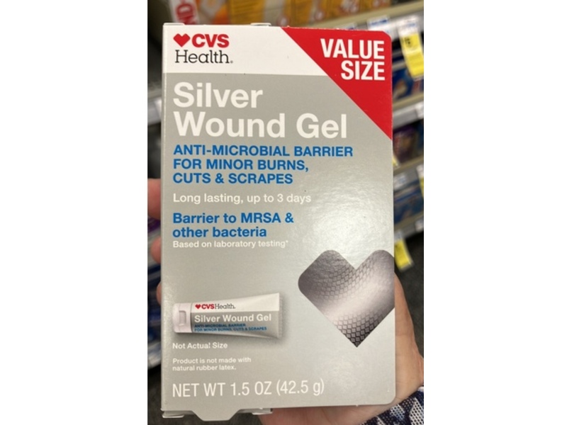 CVS Health Silver Wound Gel, 1.5 oz/42.5 g