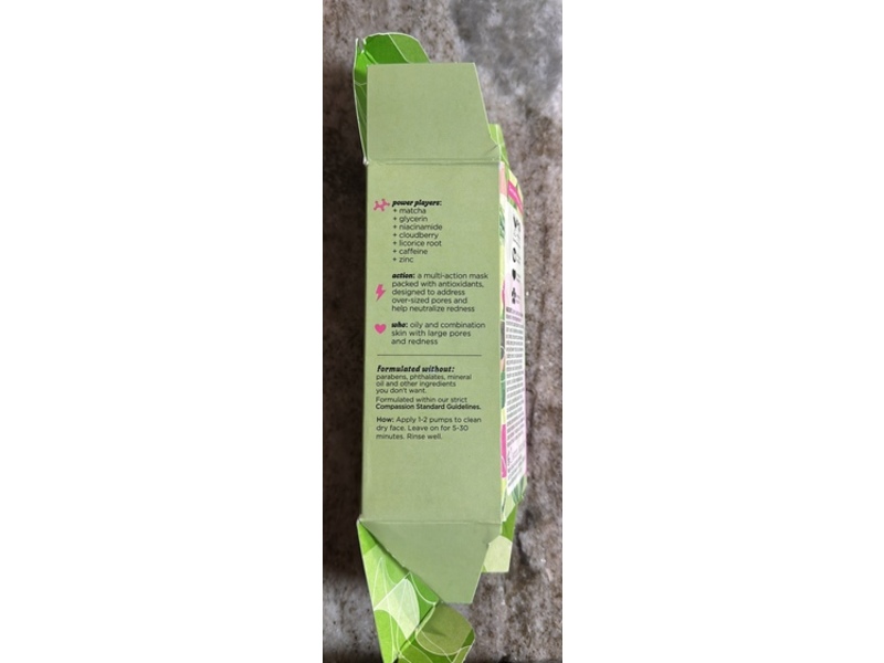 Pacifica Stress Rehab Redness + Pore Clarifying Mask, 2 fl oz/59 mL