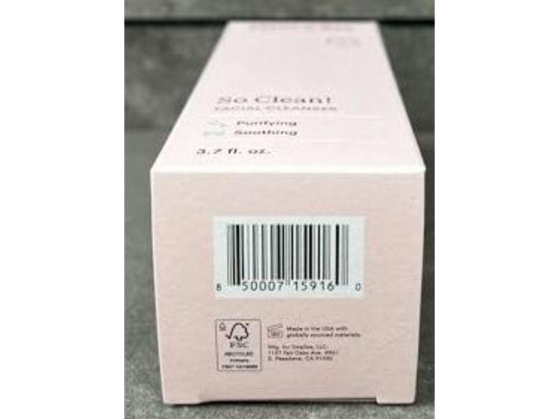 Fleur & Bee So Clean Facial Cleanser, 3.7 fl oz
