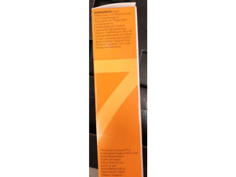 No 7 Radiance 15% Vitamin C Serum, 0.84 fl oz/25 mL