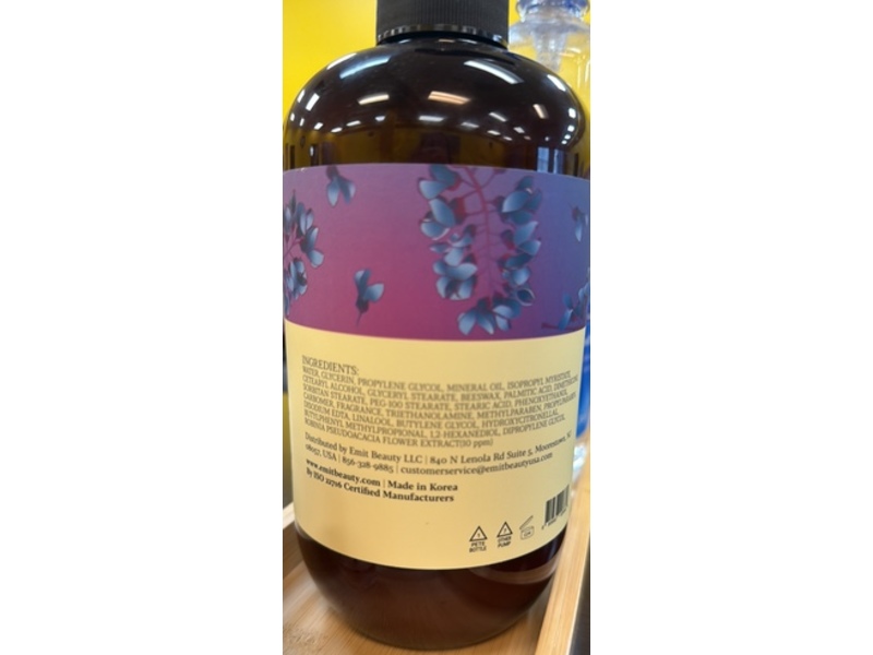 EMIT. Hand & Body Lotion, Acacia, 27 fl oz/800 mL, Pack Of 3
