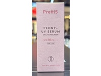 Pretti5 Peony + UV Serum Daily Sunscreen, SPF 30 PA+++, 1.7 fl oz/50 mL - Image 3