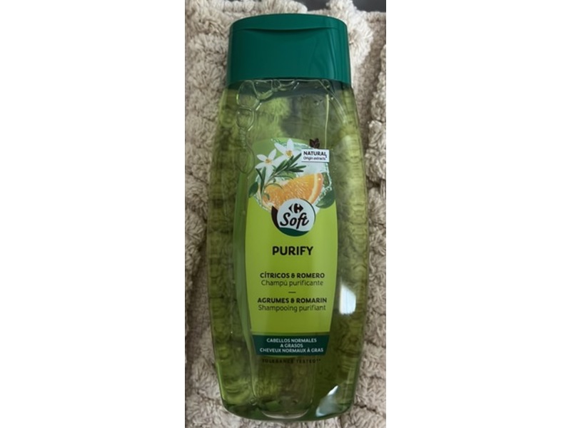 Soft Purity Shampoo, Citrus & Romero, 400 mL