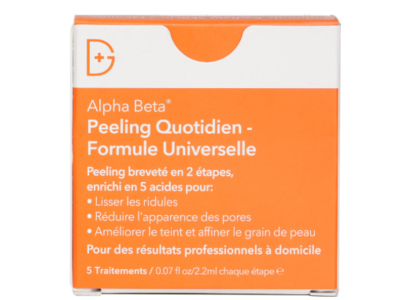 Dr. Dennis Alpha Beta Universal Peeling Quotidien 5 Treatment, 0.07 fl oz/2.2 mL
