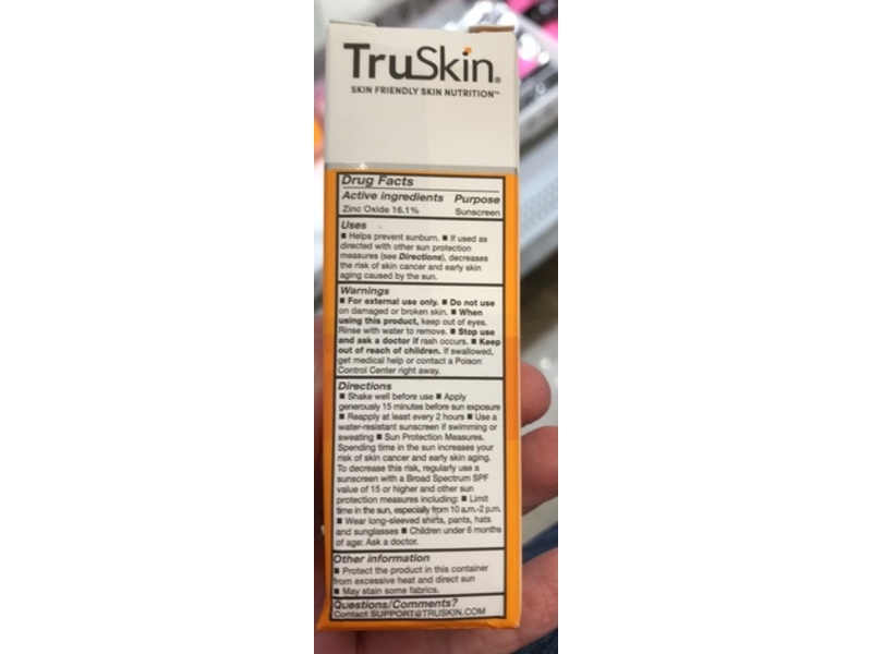 TruSkin Facial Serum, Vitamin C+, SPF 30, 0.35 fl oz/10 mL