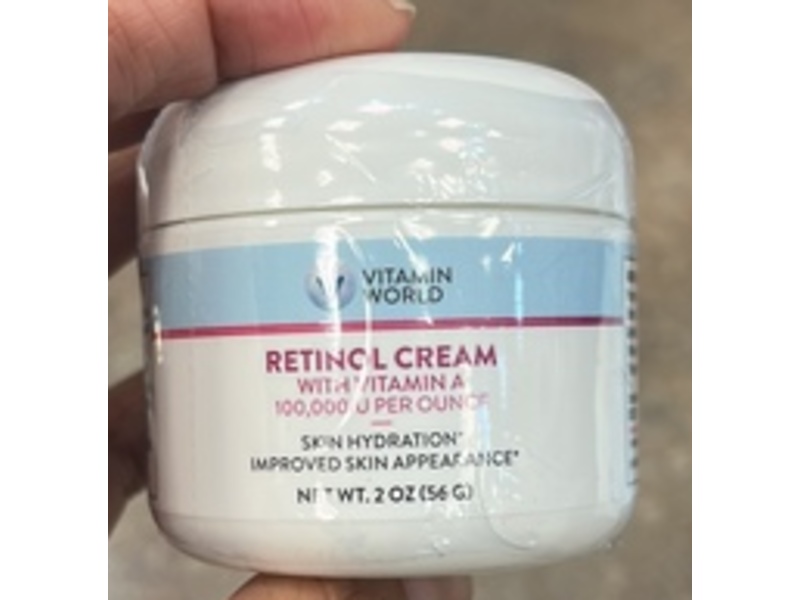 Vitamin World Cream, Retinol, 2 oz/56 g