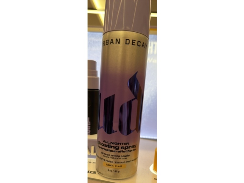 Urban Decay All Nighter Ghosting Spray, Light, 3 oz/85 g Ingredients ...