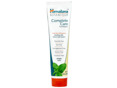 Himalaya Botanique Complete Care Toothpaste, Simply Cinnamon, 5.29 oz/150 g