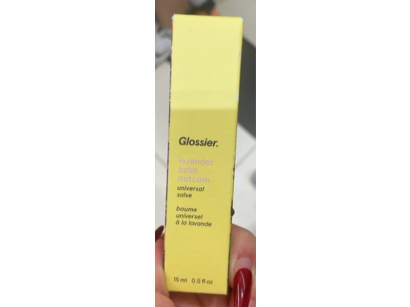 Glossier Lip Balm, Lavender Balm Dotcom, 0.5 fl oz/15 mL