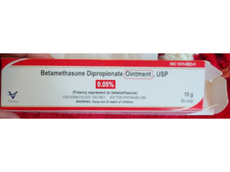 Betamethasone Dipropionate Ointment Usp 0.05%, 15 g Viona Pharmaceuticals