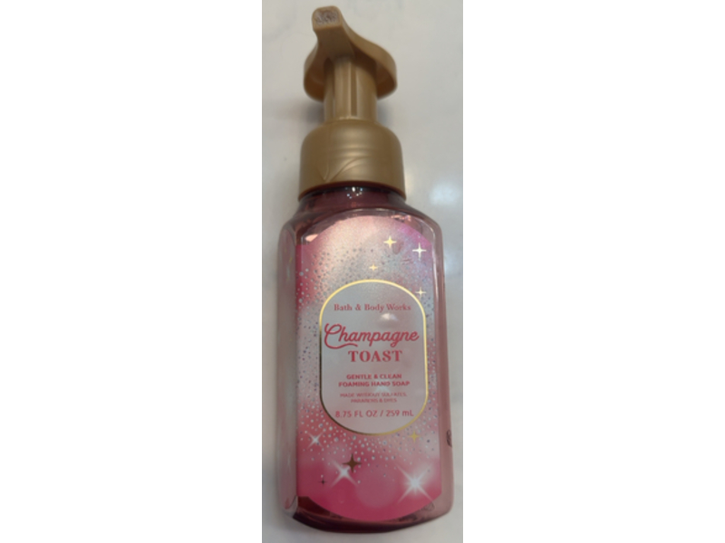 Bath & Body Works Gentle Foaming Hand Soap, Champagne Toast, 8.75 fl oz/259mL
