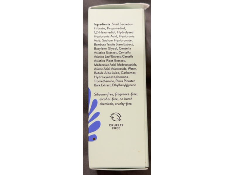 Peach & Lily Peach Slices Snail Rescue Intensive Serum, 95% Snail Mucin Concentrate, 1.01 fl oz/30 mL