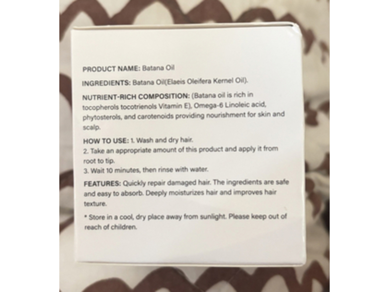 Natural Batana Oil, 4.23 fl oz/120 g