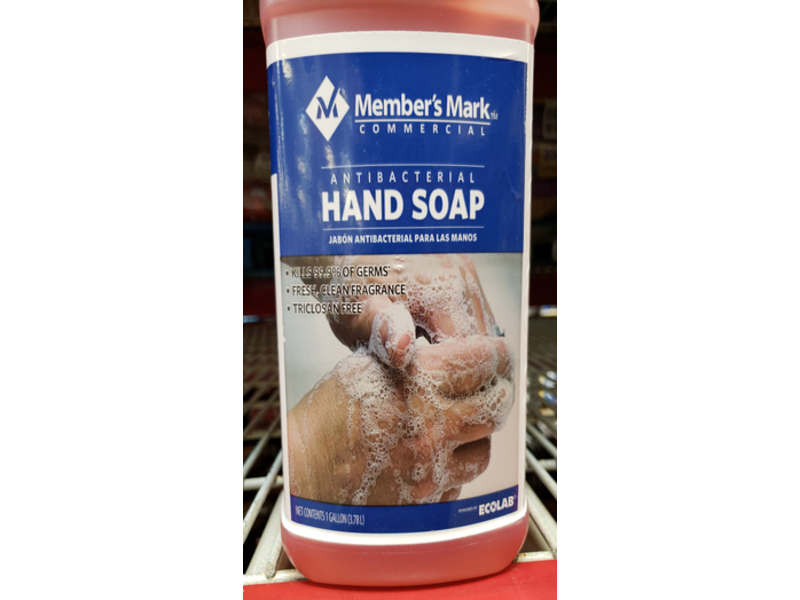 Member's Mark Antibacterial Hand Soap, 3.78 L