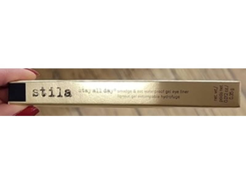 Stila Stay All Day Smudge & Set Waterproof Gel Eyeliner, Vivid Sapphire, 0.012 oz/0.35 g